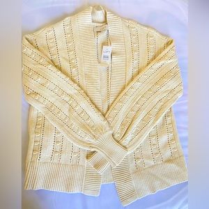 Loft short Open Cardigan Sweater